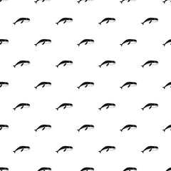 Blue whale pattern seamless vector repeat geometric for any web design