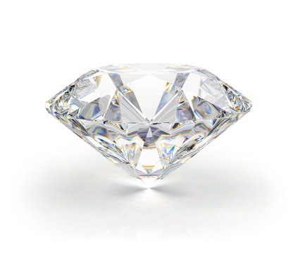 Large transparent diamond