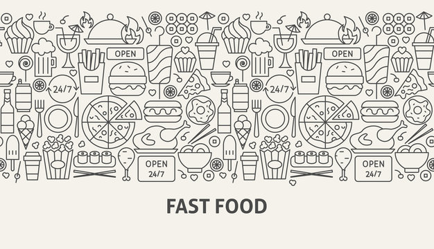 Fast Food Banner Concept