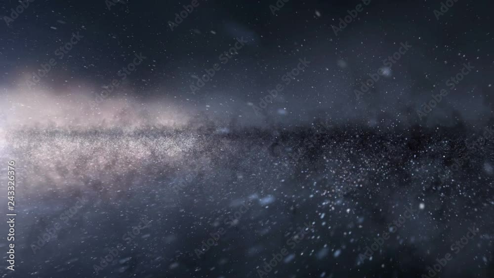 Wall mural travel across the galaxy