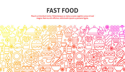 Fast Food Concept