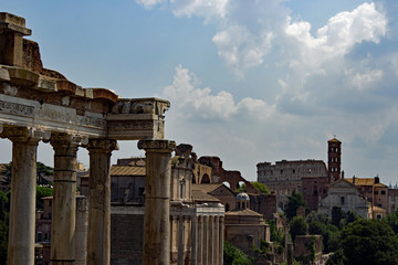 Fototapeta premium Forum Romanum Rome Italy