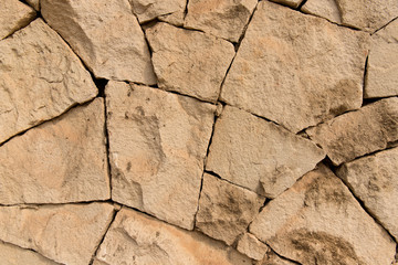 yellow sand stone structure