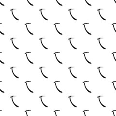 Hiking axe pattern seamless vector repeat geometric for any web design