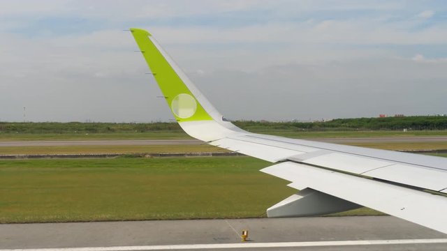 Departure from Bangkok
