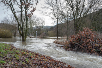 Hochwasser im Sauerland