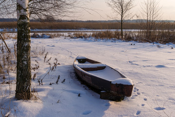 Zima w Narwiańskim Parku Narodowym © podlaski49