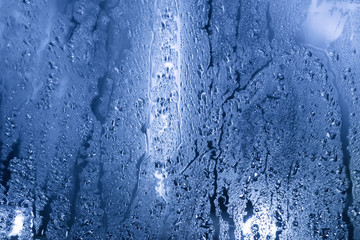 raindrops on glass