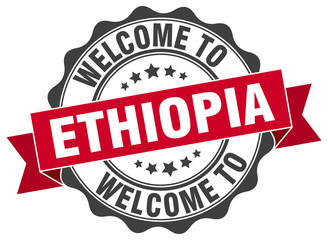 Ethiopia round ribbon seal