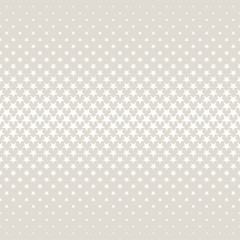 Fototapeta premium Geometric halftone vector pattern with stars. Usable as border, design element or background.