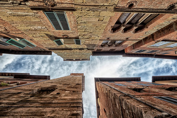 Italian cityscape. Lucca. Street
