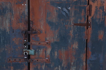 rusty metal background