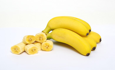 Banana baby on white © Alekss