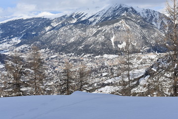 les hautes-alpes en hiver