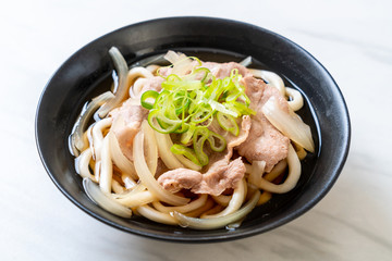 shoyu udon ramen noodle with pork (Shoyu Ramen)