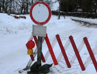Straßensperre