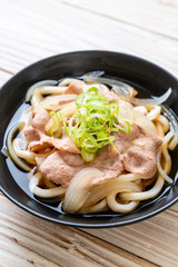 shoyu udon ramen noodle with pork (Shoyu Ramen)