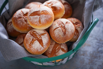 homemade bread rolls