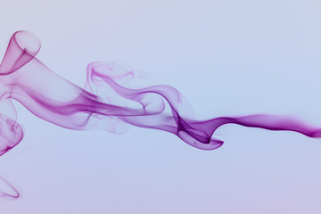 Abstract purple smoke