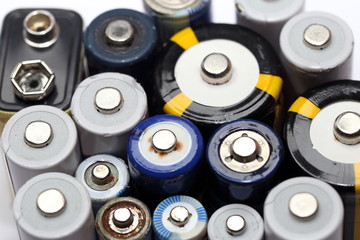 alte Batterien zum recyclen
