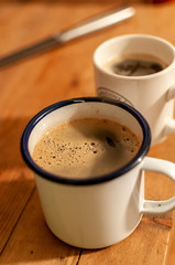 Coffee Cups and Crema