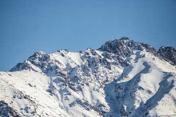 snow mountains