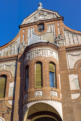 Fototapeta premium Typical Building from period of Austria-Hungary in the City of Novi Sad, Vojvodina, Serbia
