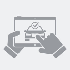 Check for car online