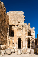 Fototapeta premium Propileus of the Temple of Jupiter at Baalbek, Lebanon