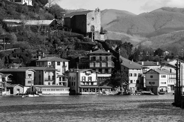 Fishermen town of Pasaia at the Basque Country.