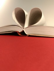 The heart of the book pages.