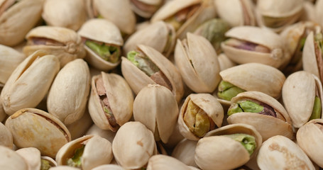 Stack of Baked pistachio