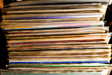 Large collection of vintage lp vinyl music records 