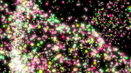 Background of multi-colored circles. Abstract background pattern.