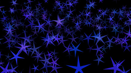 Background of multi-colored stars. Abstract background pattern.