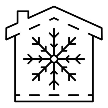 recommend clip art: Conditioner winter mode icon. Outline conditioner winter mode vector icon for web design isolated on white background