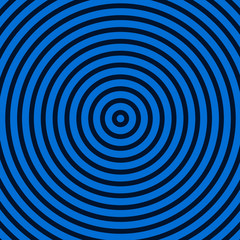 Blue black circles focus target style - concept pattern colorful design structure decoration abstract geometric background illustration fashion look backdrop wallpaper abstract decoration graphic