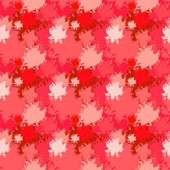 Seamless background pattern with various colored spots.