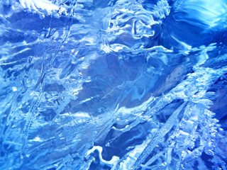 Colorful ice texture.
