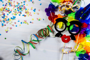 Party Deko für Karneval, Geburtstag und Co 