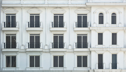 Fototapeta premium White Windows Background