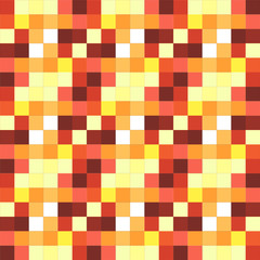 Seamless pattern background from a variety of multicolored squares.