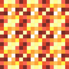 Seamless pattern background from a variety of multicolored squares.