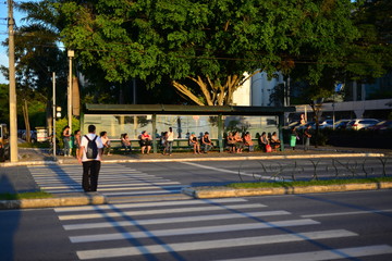 bus stop