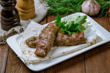 Lamb Lula kebab