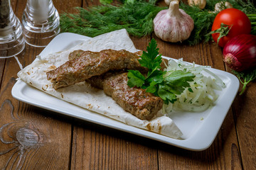 Lamb Lula kebab
