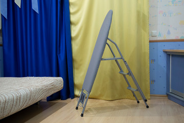 Ironing board.Ladder transformer.