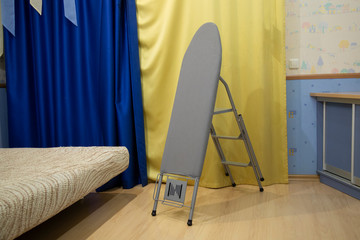 Ironing board.Ladder transformer.