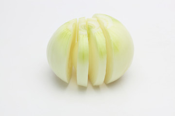 カットされた玉ねぎ