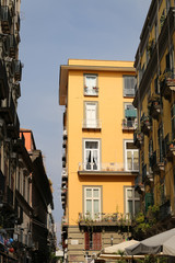 Building in Naples, Italy